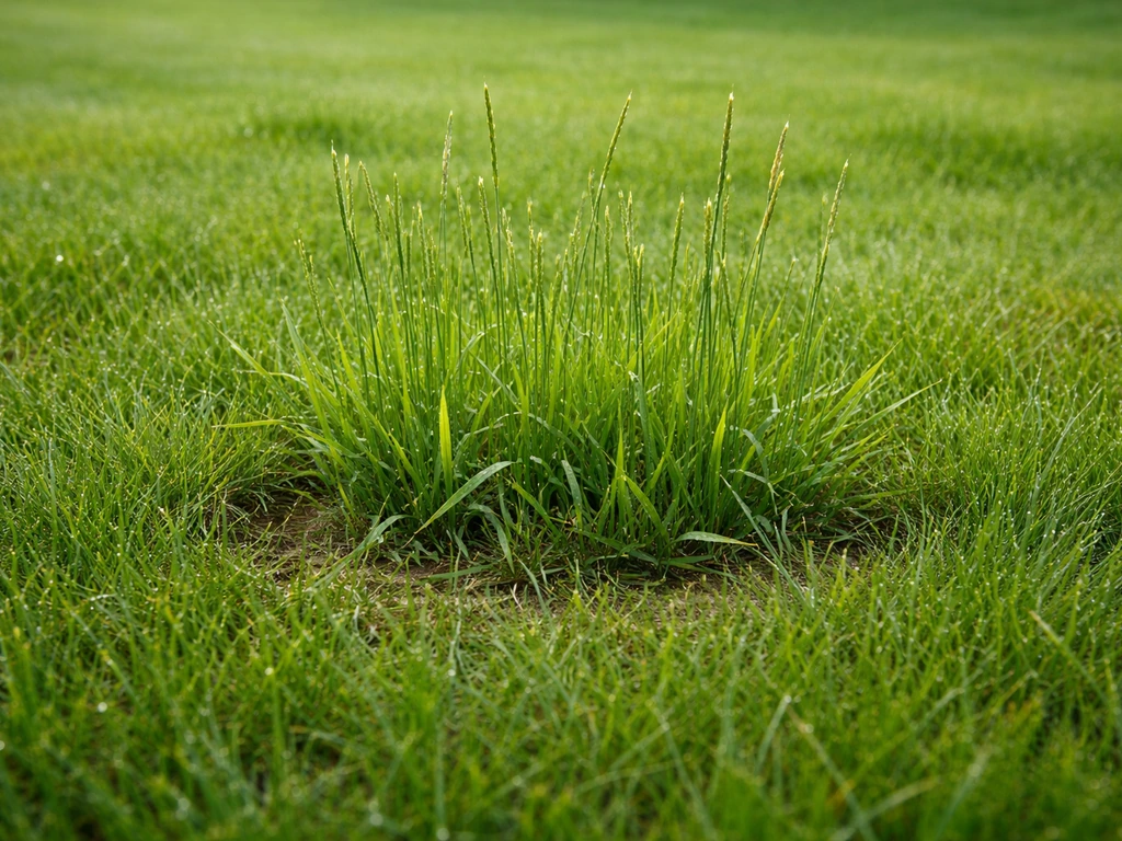 Gras riet in je gazon: oorzaken en snelle aanpak