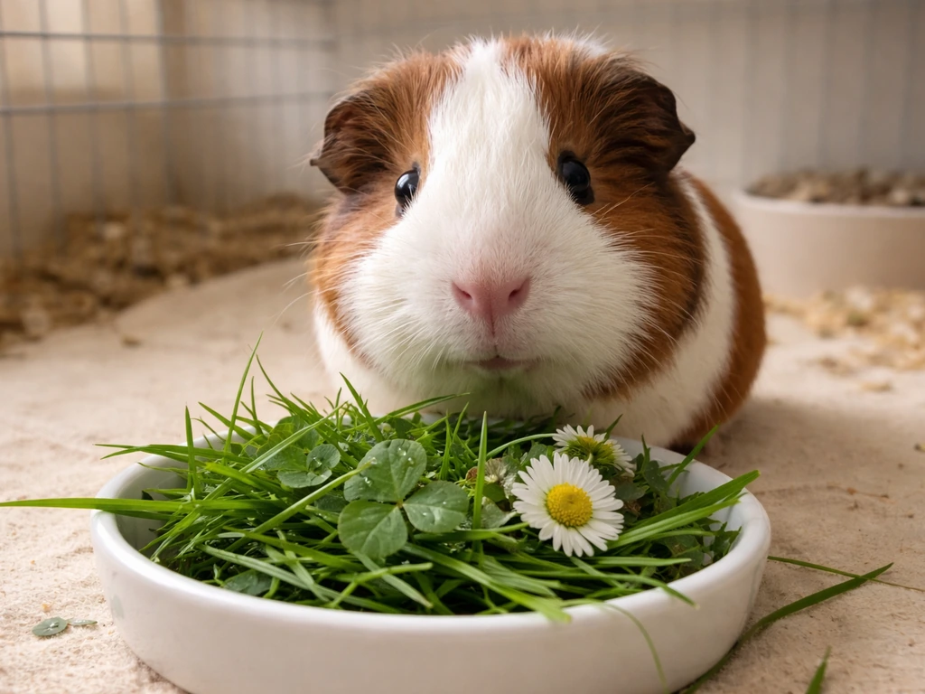 Cavia gras eten: veilig gras, dosering en klachten