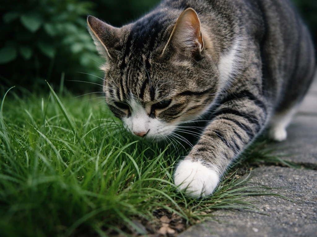Kat geeft bloed over na gras eten: wat te doen in NL
