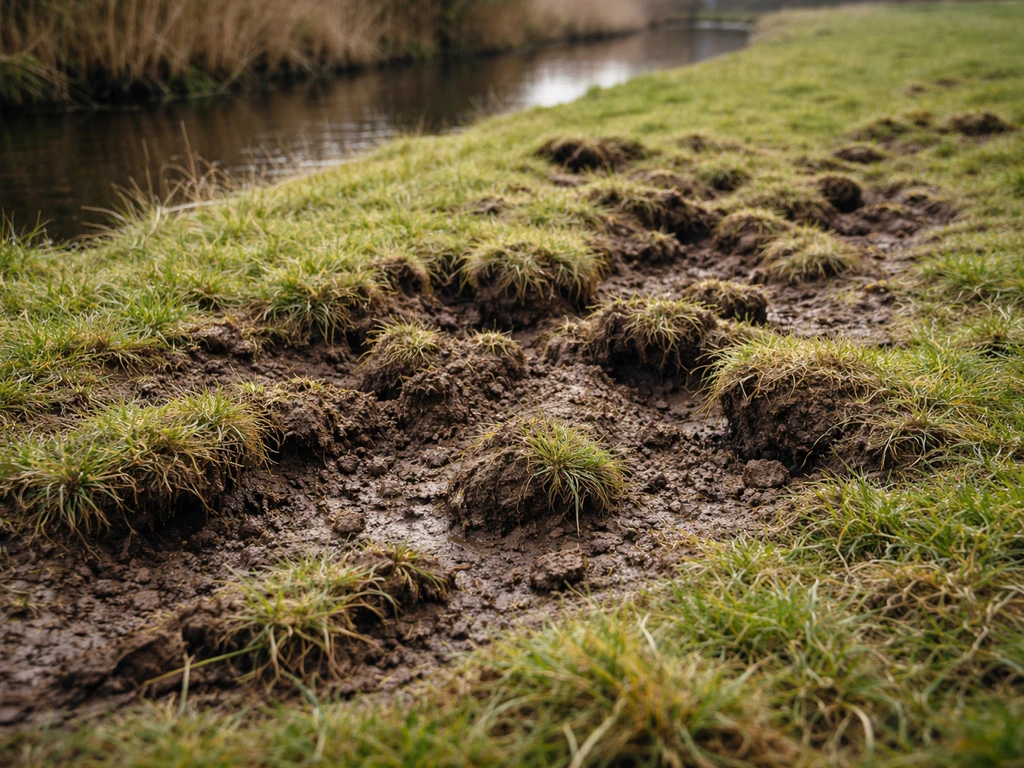 Gras karper schade in je gazon herkennen en oplossen