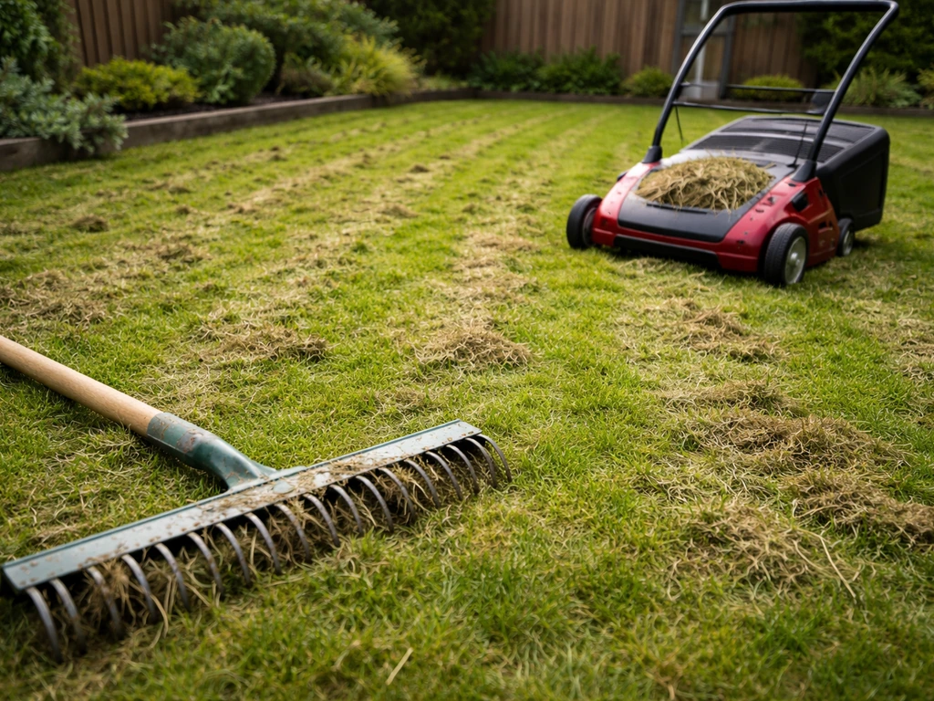 Gras schudden in je tuin: stappenplan, wanneer wel/niet
