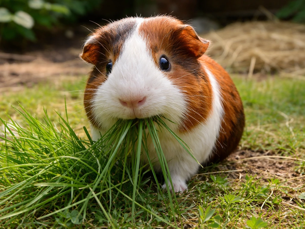 Mogen cavia’s gras eten? Veilig voeren uit je tuin en gazon