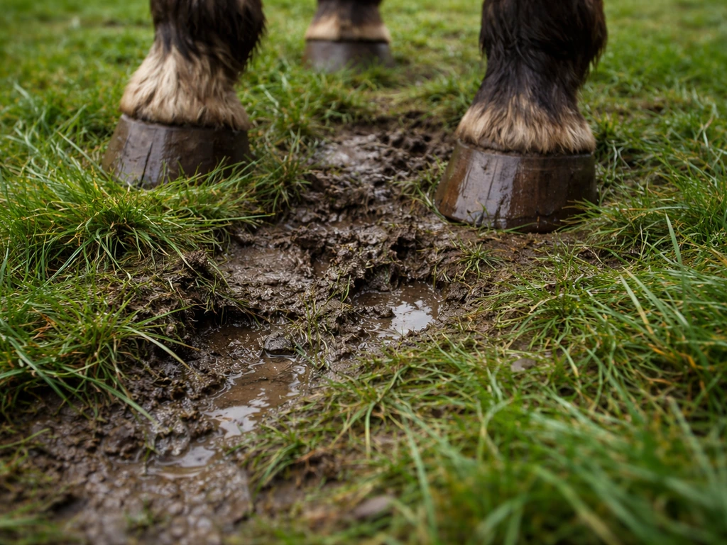 Gras paarden: herstelstappen bij vertrapt en kapot gras